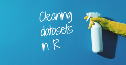clean data r datasets opschonen tutorial uitleg