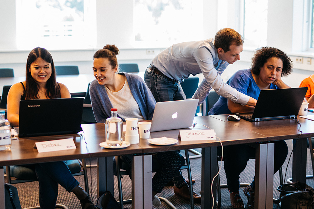 klassikale data analist cursus in actie