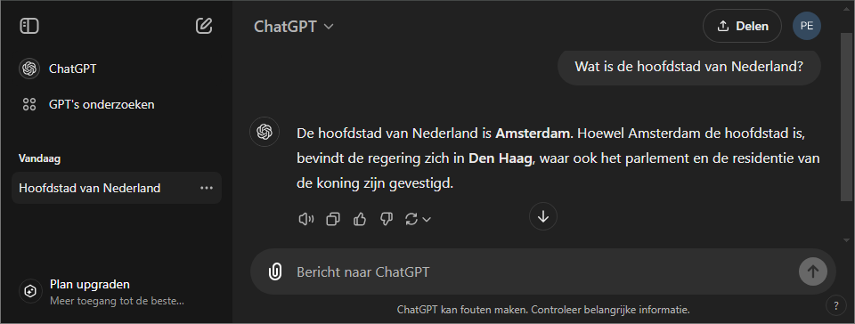 8_chatgpt_gebruiken_prompt_hoofdstad_antwoord